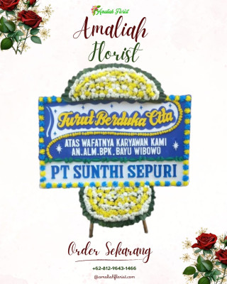 Papan Bunga Duka di Indragiri Hilir