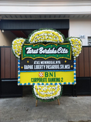 Papan Bunga Duka di Indragiri Hilir
