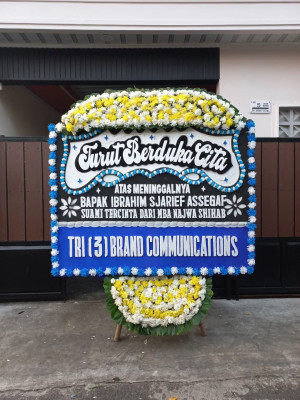 Papan Bunga Duka di Indragiri Hilir